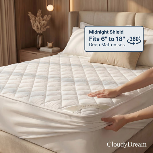 CloudyDream Waterproof Mattress & Pillow protectors