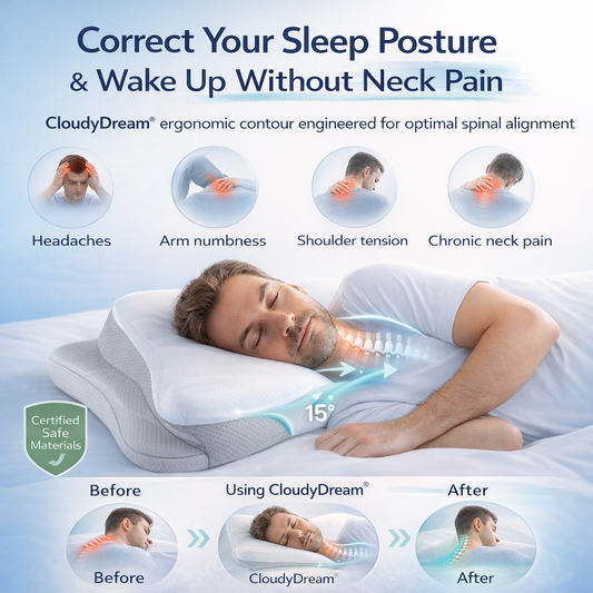 Cervical Pillow for neck and back pain