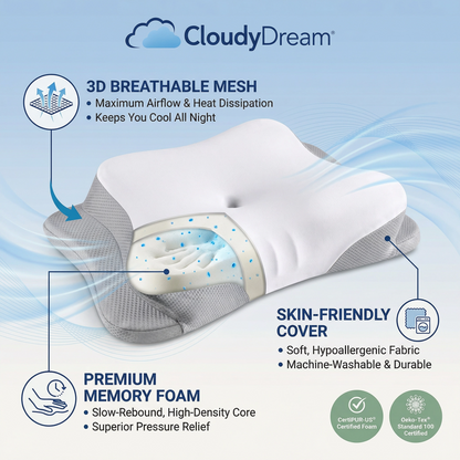 Cervical Pillow for neck and back pain