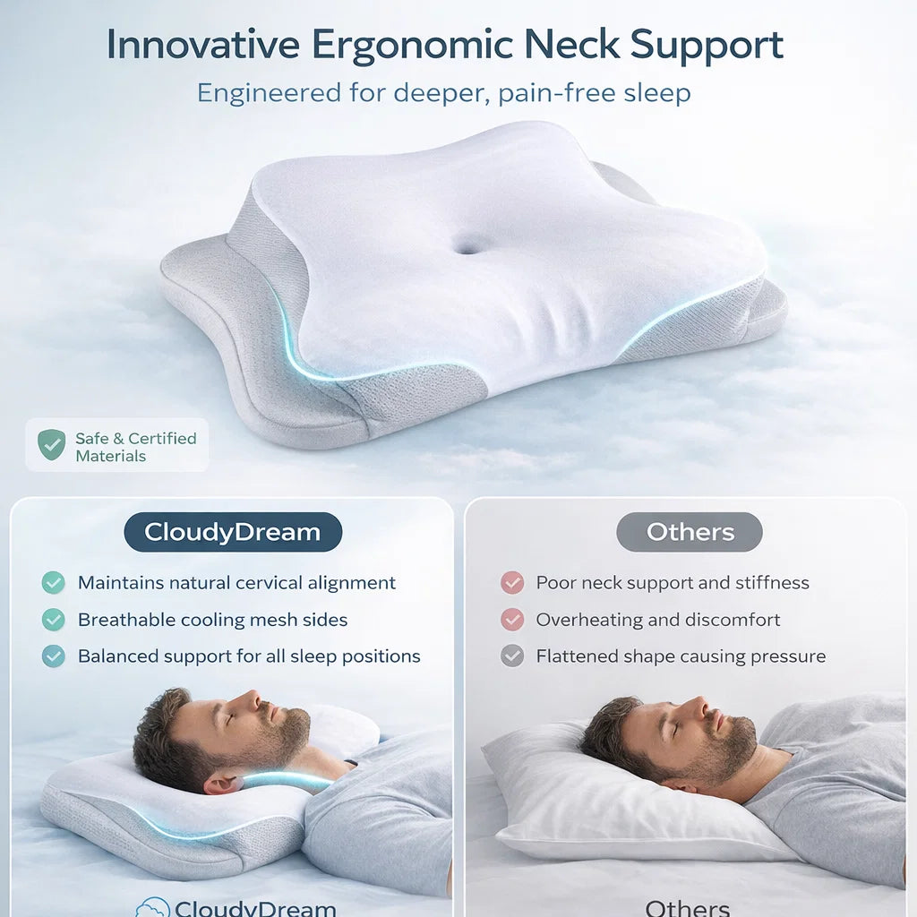 Cervical Pillow for neck and back pain